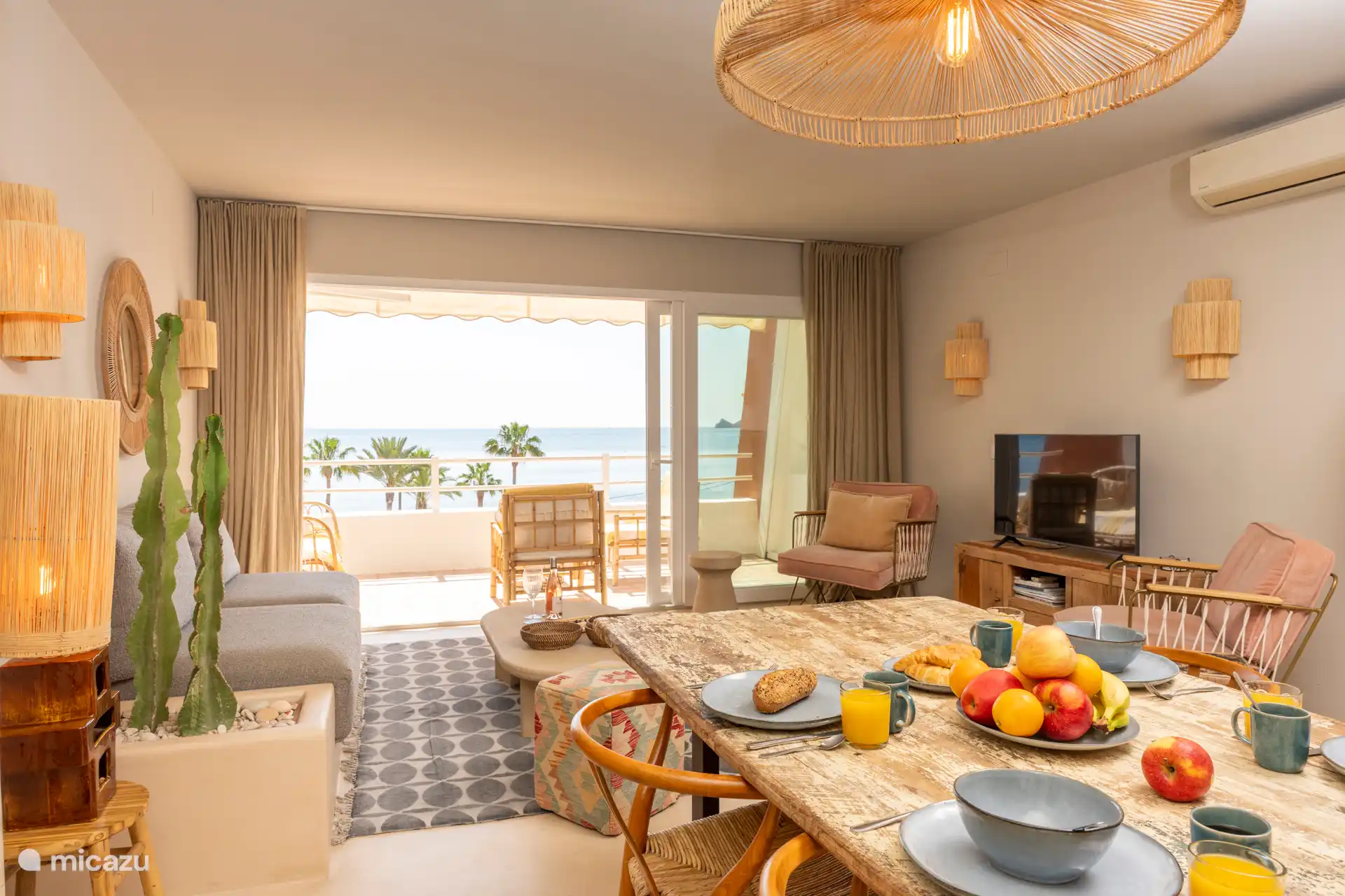 Schöne Wohnung mit Meerblick in Spanien, Costa Blanca, Jávea - appartement