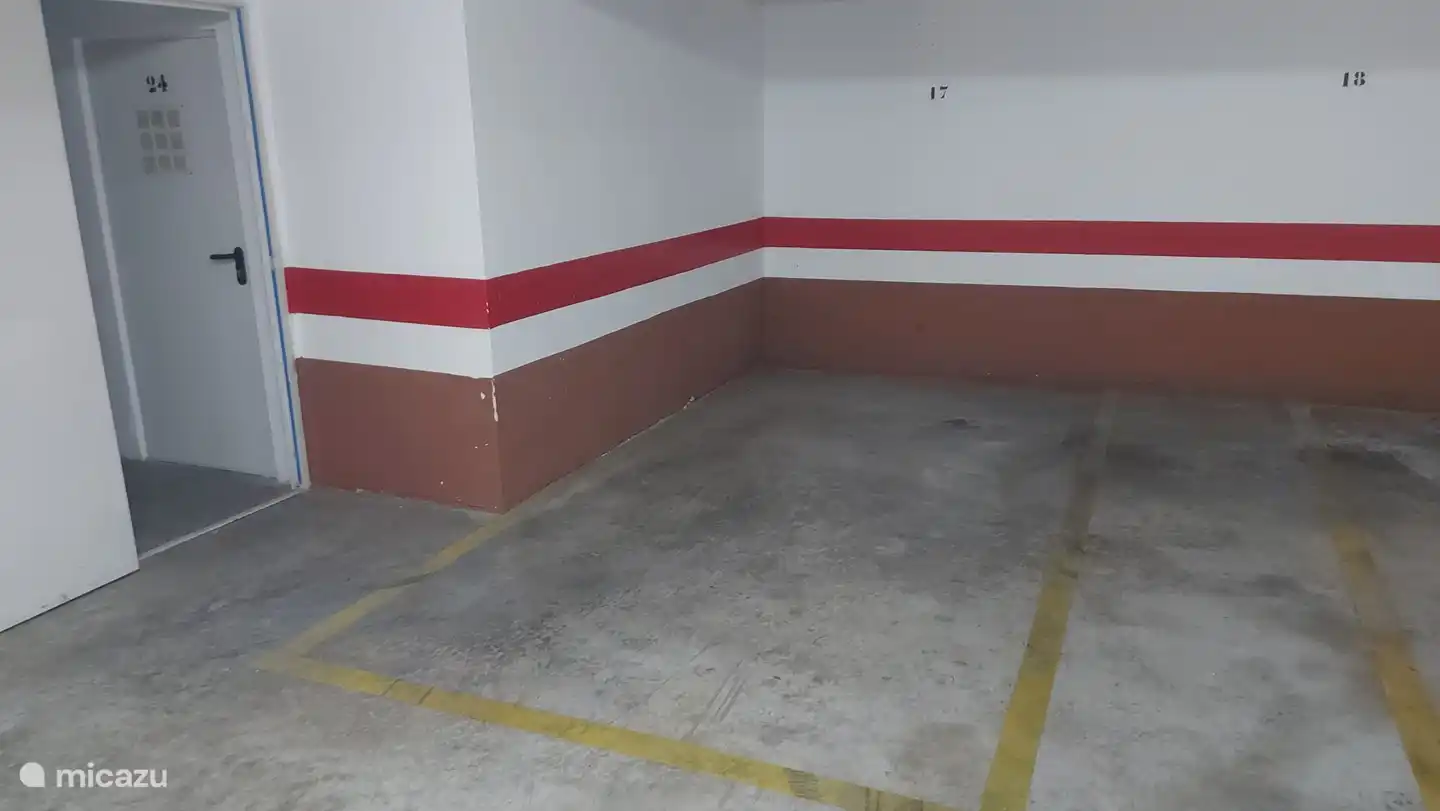 Privater Platz in der Tiefgarage