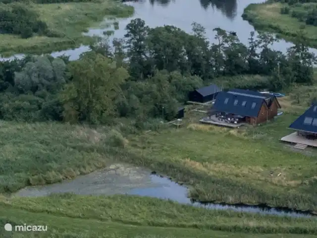 Âlde Feanen/Landgoed Âld Heach Hiem | Pays-Bas, Frise, Goëngahuizen - maison de vacances La maison de vacances mitoyenne à côté d'une maison de vacances récemment construite