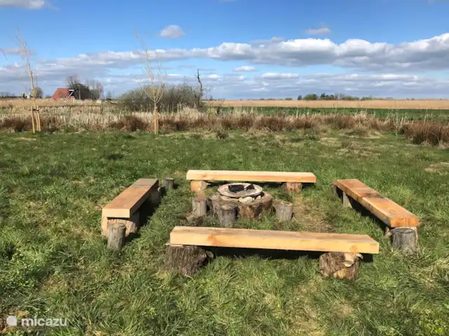 Âlde Feanen/Landgoed Âld Heach Hiem | Pays-Bas, Frise, Goëngahuizen - maison de vacances Lieu de feu de camp