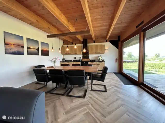 Âlde Feanen/Landgoed Âld Heach Hiem | Pays-Bas, Frise, Goëngahuizen - maison de vacances Cuisine et table à manger au rez-de-chaussée