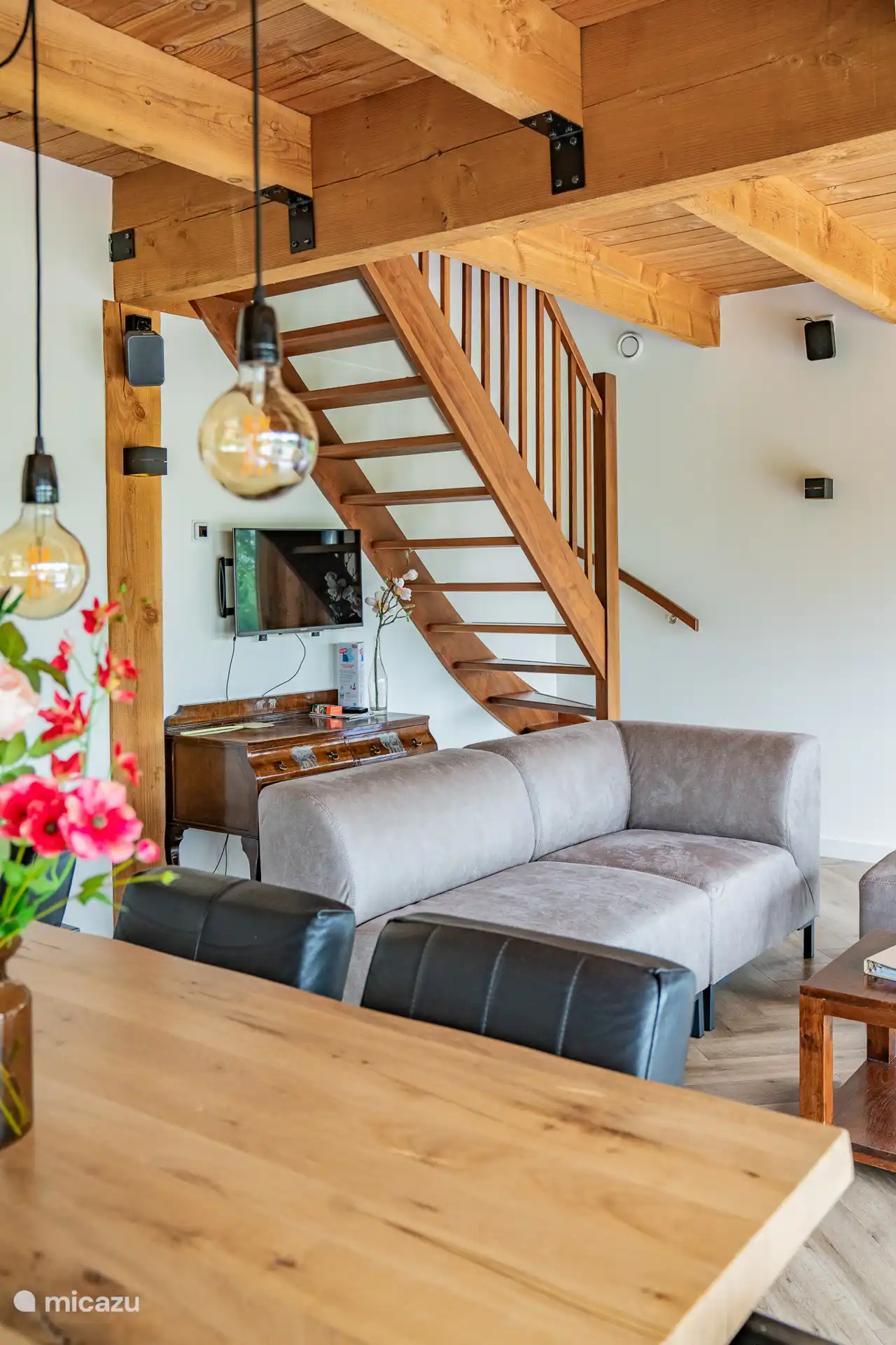 Woonkamer van de woning Janssloot.