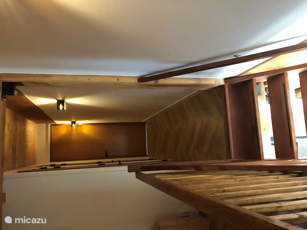 Treppe zum ersten Stock