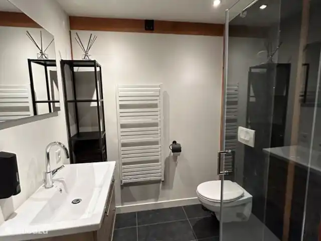 Domaine Âld Heach Hiem 14 personnes | Pays-Bas, Frise, Goëngahuizen - maison de vacances Salle de bain Alde Feanen