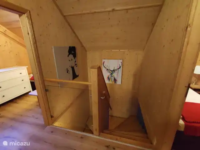 Chalet Alpenglöckchen dans un endroit panoramique | Autriche, Styrie, Stadl an der Mur - chalet Escalier et chambre 3