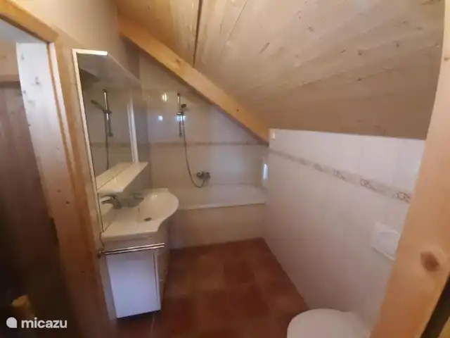 Chalet Alpenglöckchen dans un endroit panoramique | Autriche, Styrie, Stadl an der Mur - chalet Salle de bain à l'étage