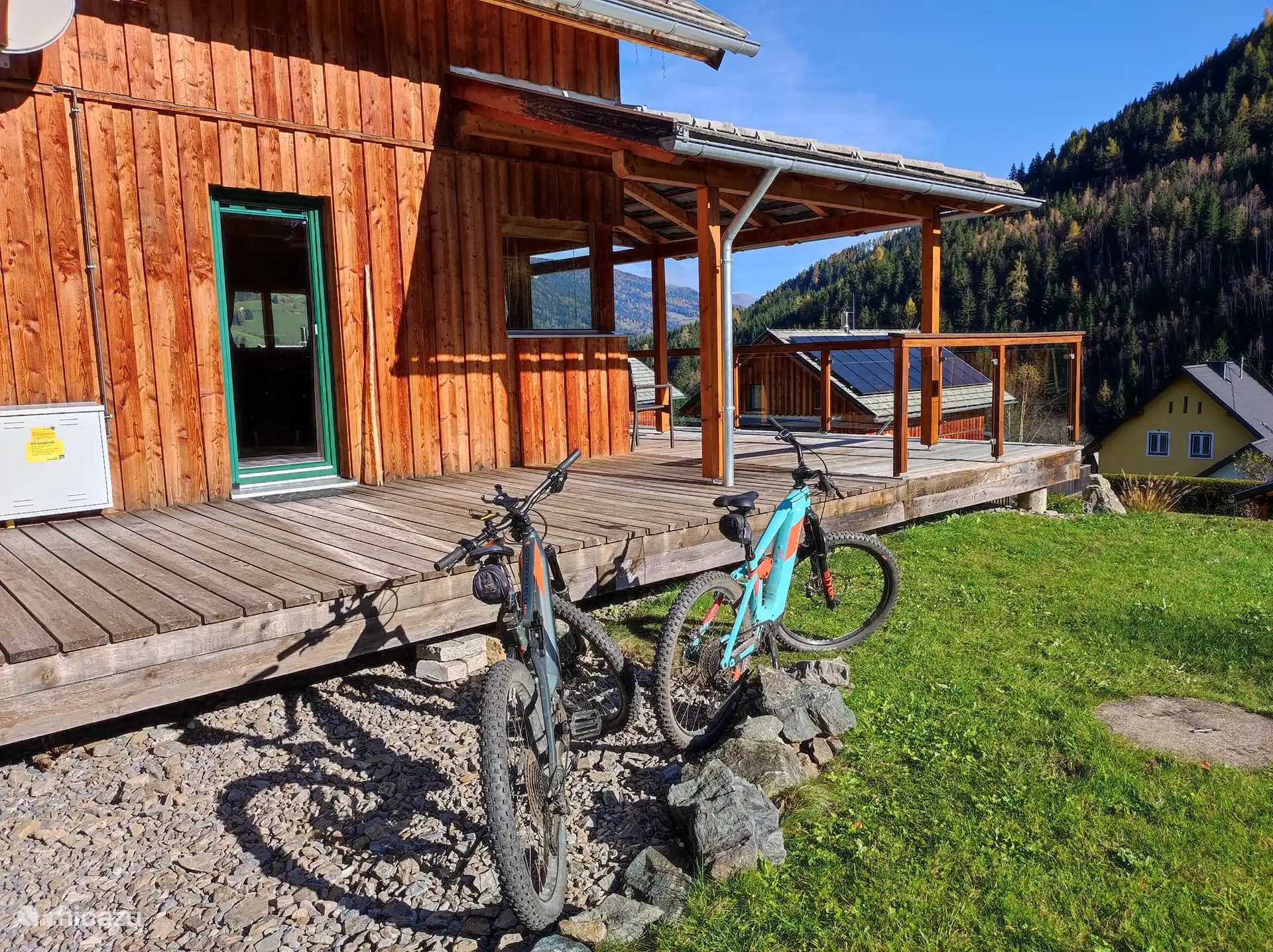 Punto de partida de las excursiones en BTT