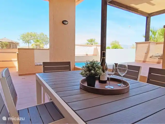 Casa Paix et Espace | Espagne, Murcia, Fuente Alamo - appartement Petit-déjeuner et dîner