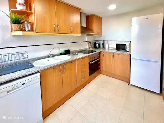 Location de Vacances Espagne, Costa Blanca, El Verger, appartement - Appartement Oasis El Verger cuisine complète