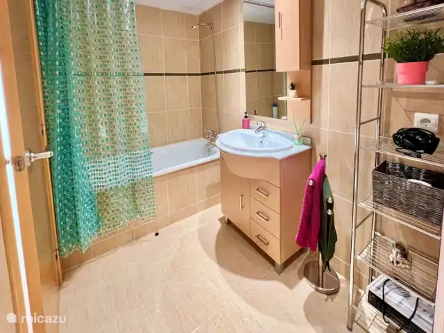 Location de Vacances Espagne, Costa Blanca, El Verger, appartement - Appartement Oasis El Verger Salle de bain 2