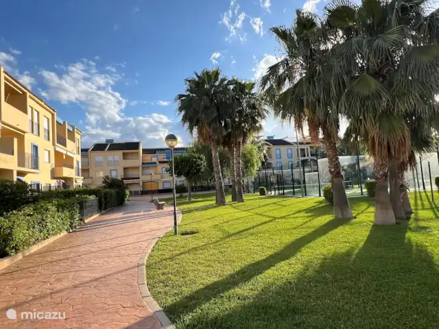 Location de Vacances Espagne, Costa Blanca, El Verger, appartement - Appartement Oasis El Verger jardin