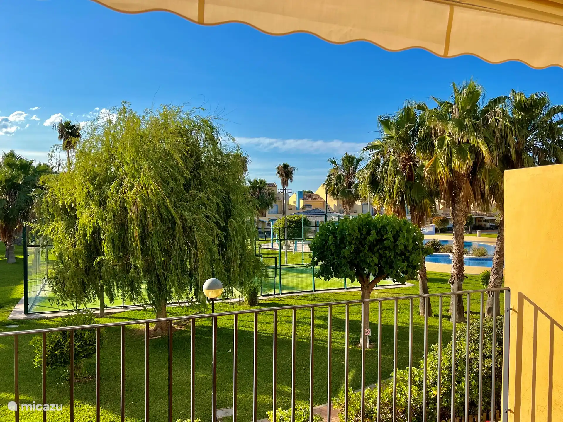 Vue depuis le balcon