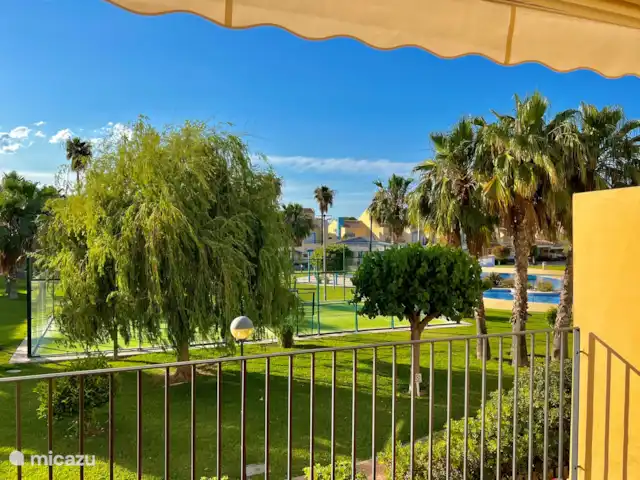 Location de Vacances Espagne, Costa Blanca, El Verger, appartement - Appartement Oasis El Verger Vue depuis le balcon
