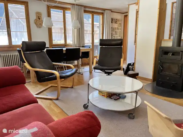 Location de Vacances Suisse, Oberland bernois, Lenk, chalet - Chalet drei Tannen salon