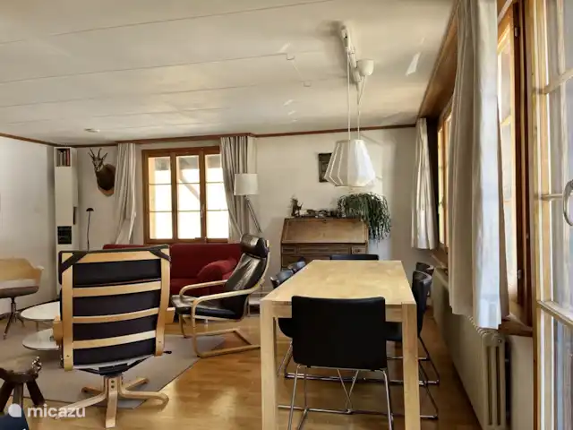 Location de Vacances Suisse, Oberland bernois, Lenk, chalet - Chalet drei Tannen salon