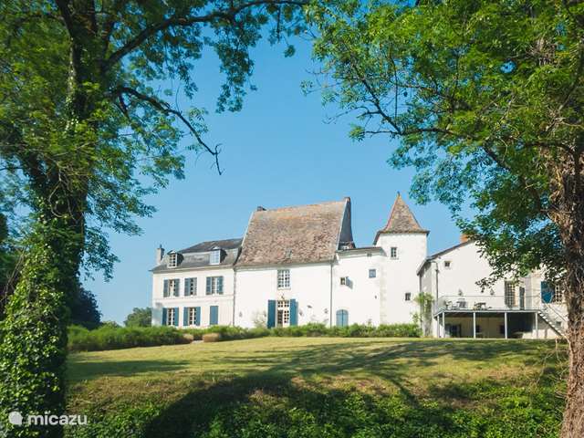 Holiday home in France, Dordogne, Chenaud - manor / castle Hunting lodge Le Logis