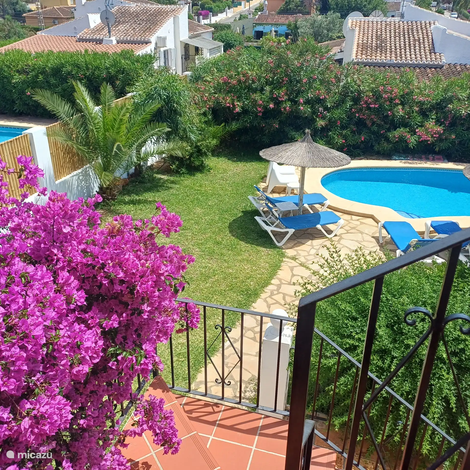 Piscine vue d’en haut