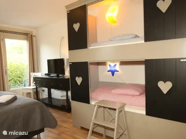 Guesthouse Lazey huren in Nederland, Gelderland, Voorthuizen - vakantiehuis Alle slaapkamers hebben een eigen badkamer met douche, toilet en wastafel.