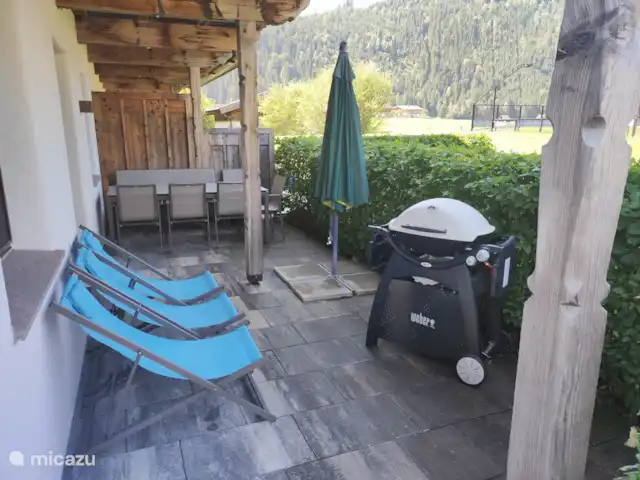 Résidence alpine Panoramab. Kitzbühel | Autriche, Salzburgerland, Hollersbach - appartement Terrasse avec ...