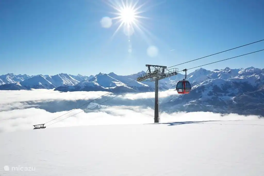 Panoramabaan Hollersbach naar Skikitz