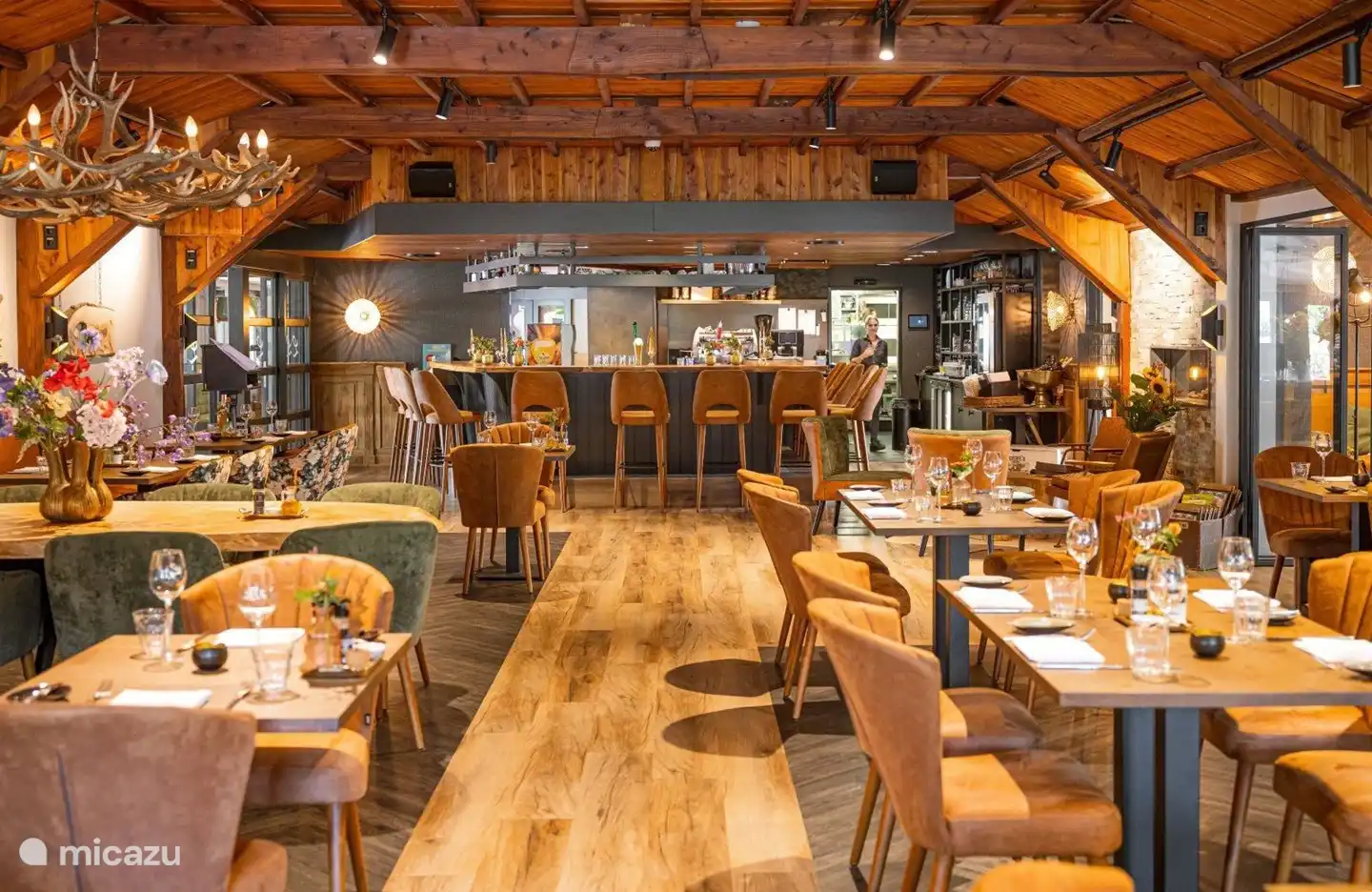 Das Restaurant Lierderhoeve vor Ort