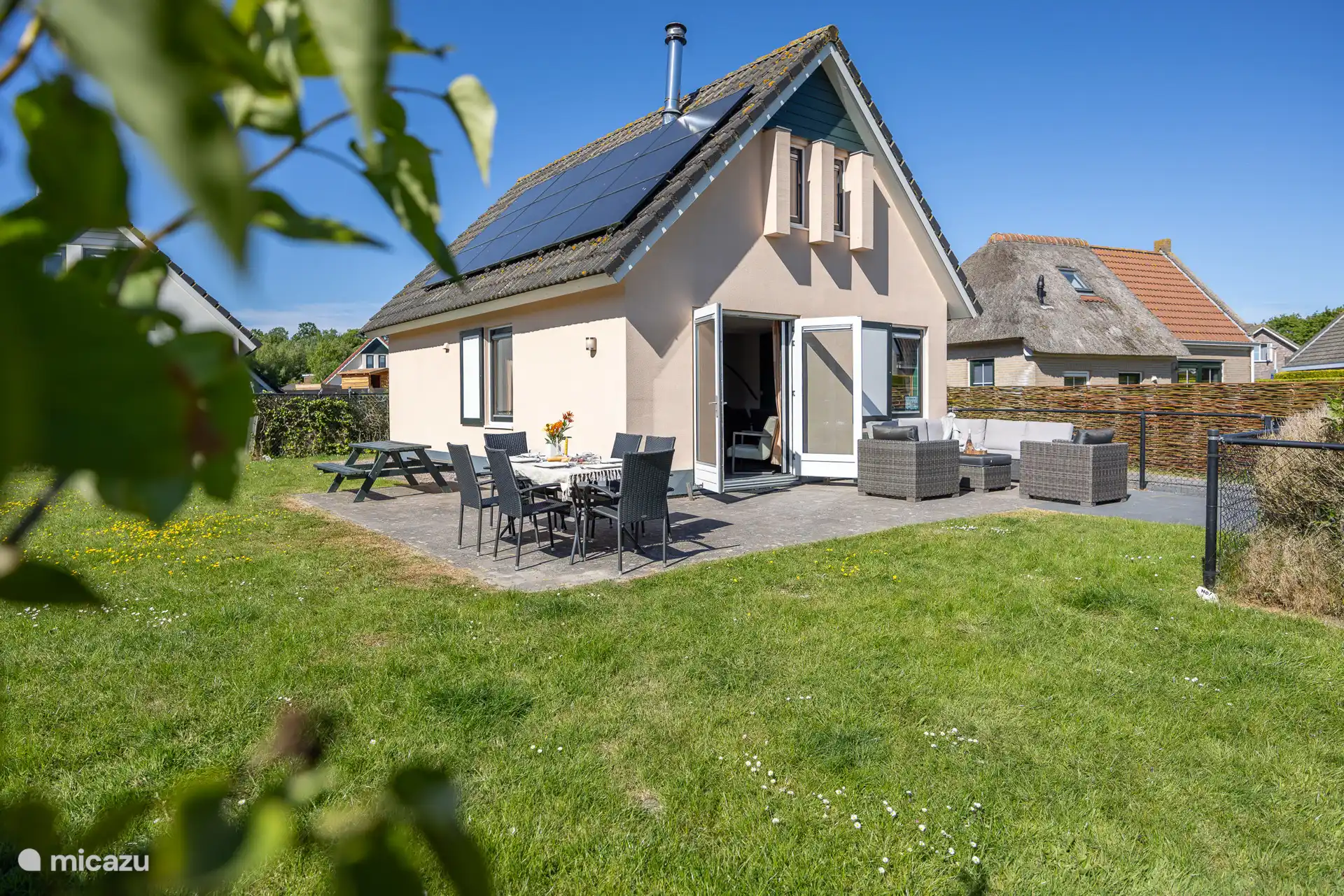 Luxe vakantiewoning met Spa en Sauna huren in Nederland, Friesland, Tzummarum - Vakantiehuis