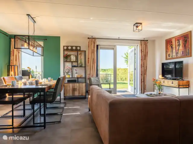 Maison de vacances de luxe avec spa et sauna | Pays-Bas, Frise, Tzummarum - maison de vacances Notre salon confortable.