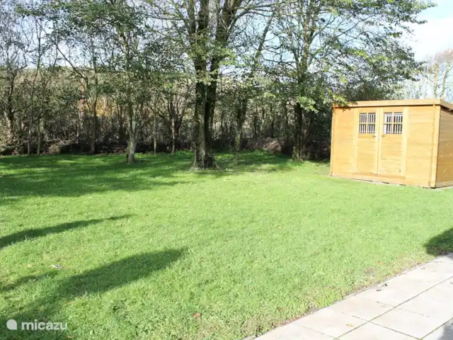 Bungalow Beach Life | Pays-Bas, Hollande du Nord, Julianadorp aan Zee - bungalow jardin très spacieux avec les dunes de Julianadorp en arrière-plan