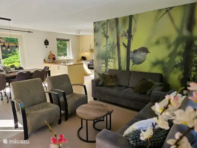 Bungalow en el bosque Jardines en Países Bajos, Güeldres, Garderen - bungaló Salón