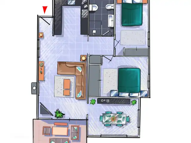 Villa Studio 44  | Espagne, Costa Blanca, Benissa - villa Plan d’étage niveau 1