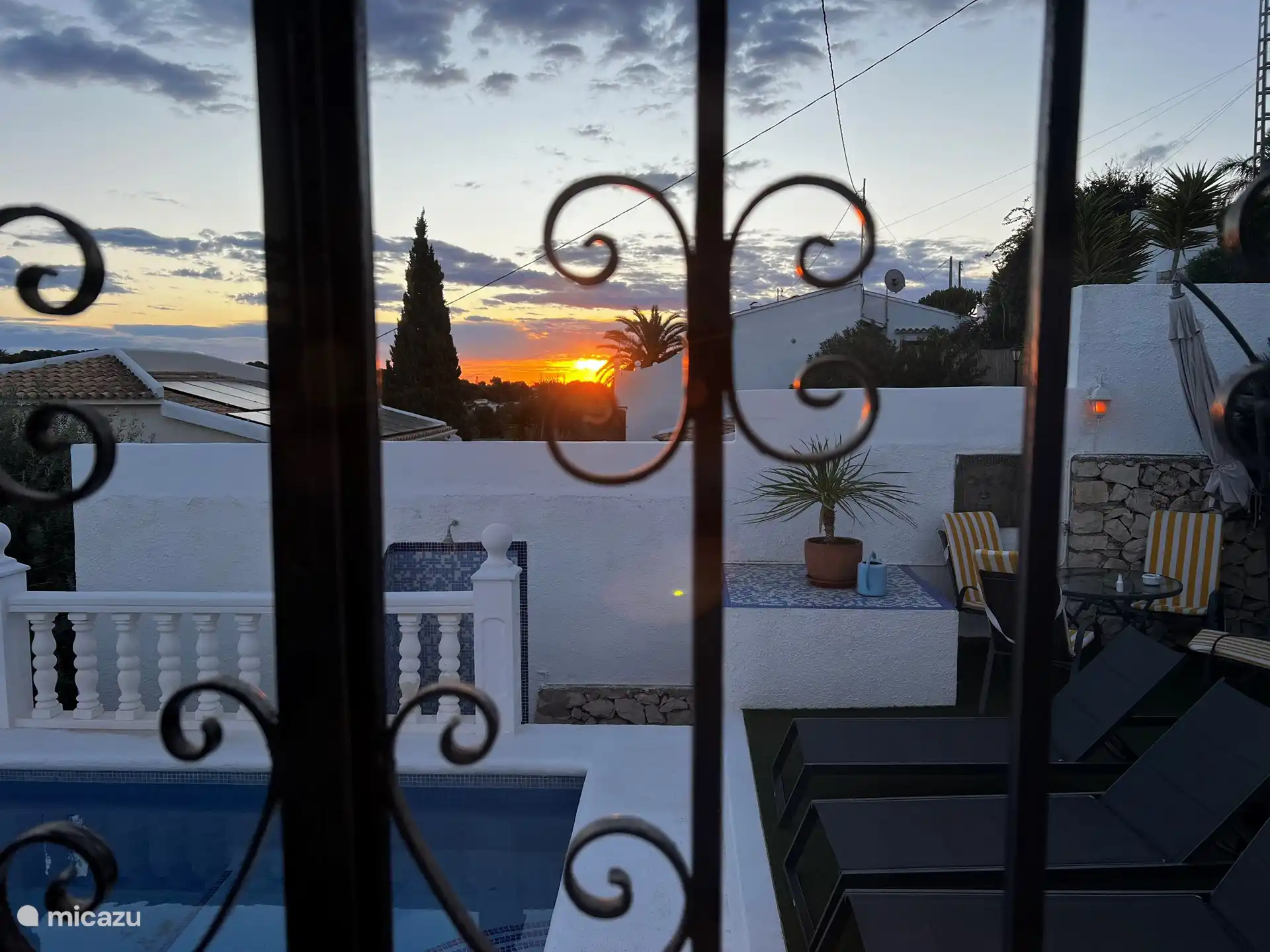 Blick auf Wohnzimmerebene 1