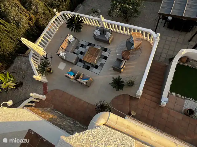 Villa Studio 44  | Espagne, Costa Blanca, Benissa - villa La grande terrasse privée au niveau -2 où vous pourrez profiter de tout cela jusqu’à tard dans la nuit.