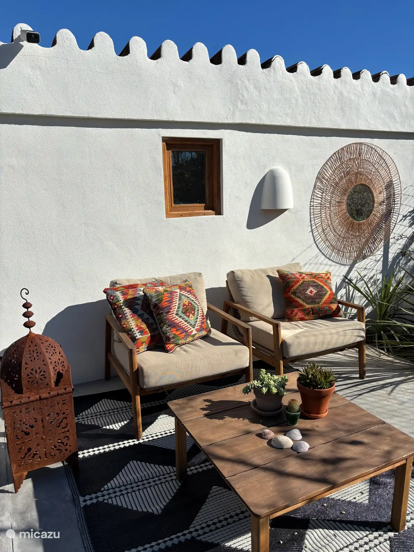 Sfeervol terras op elk moment van de dag