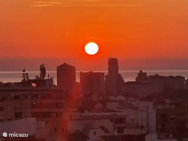 Bahia de Calpe | Espagne, Costa Blanca, Calpe - penthouse Lever du soleil depuis le toit-terrasse