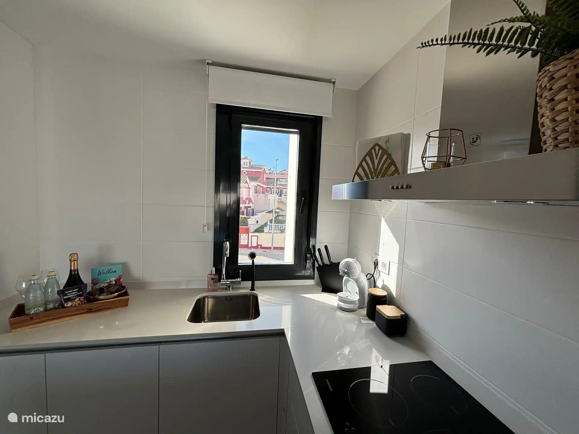 Kitchen with window 