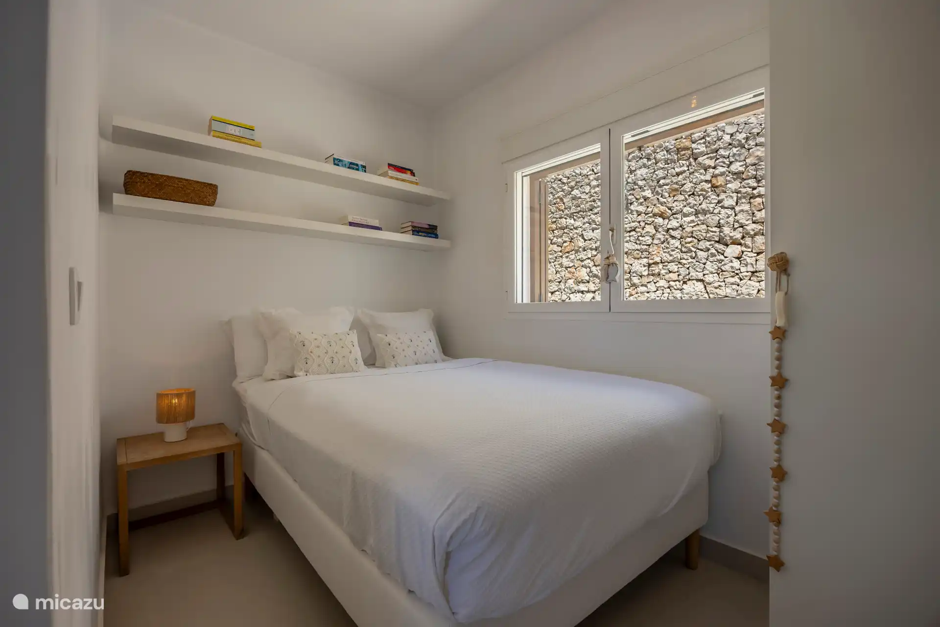 The third smaller bedroom with a 140 x 200 bed