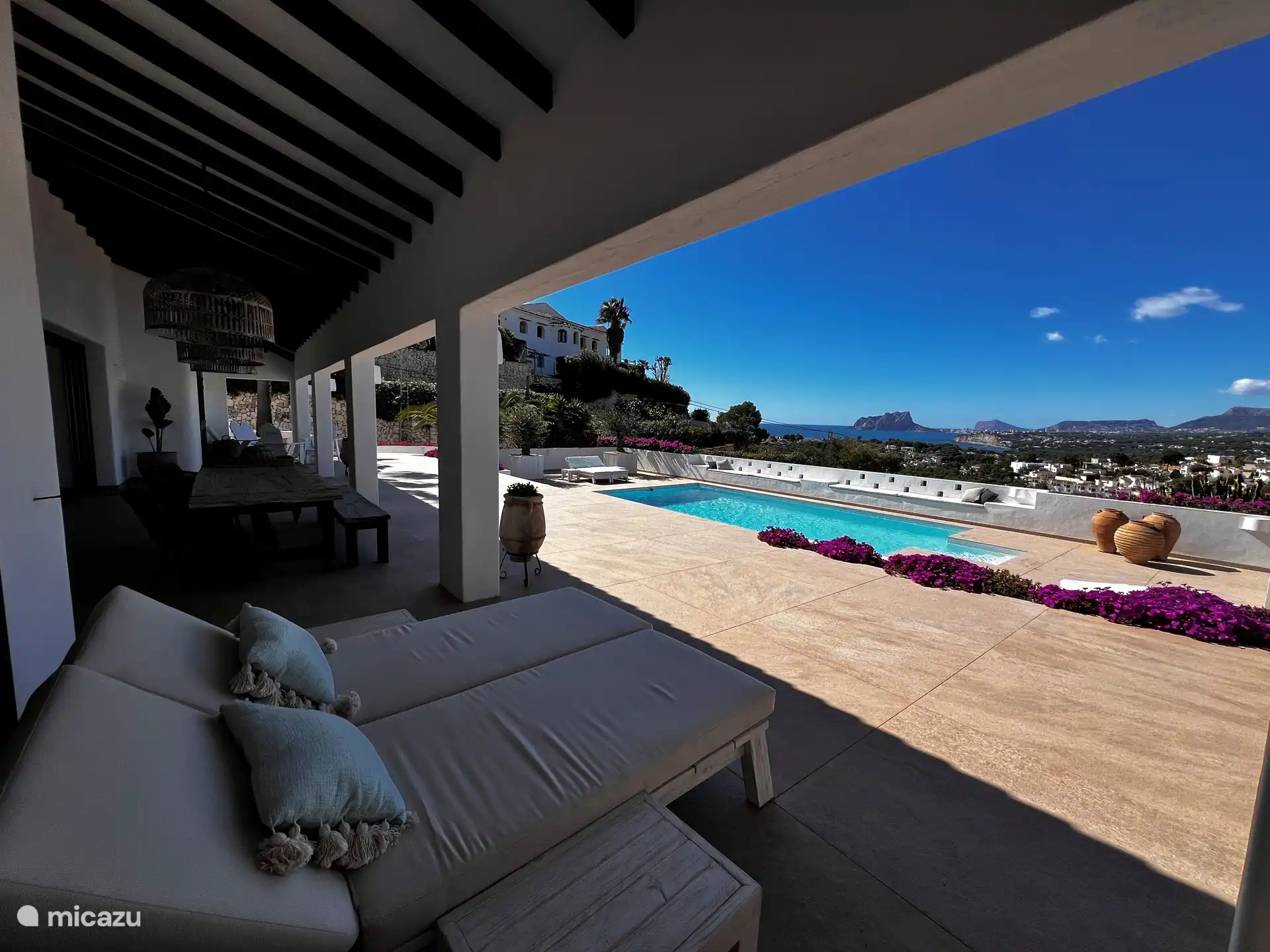 Die Naja, wo es den größten Teil des Tages herrlich im Schatten liegt.