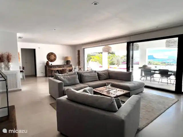 Location de Vacances Espagne, Costa Blanca, Moraira, villa - Villa panoramique de luxe Vista Moraira Le salon.