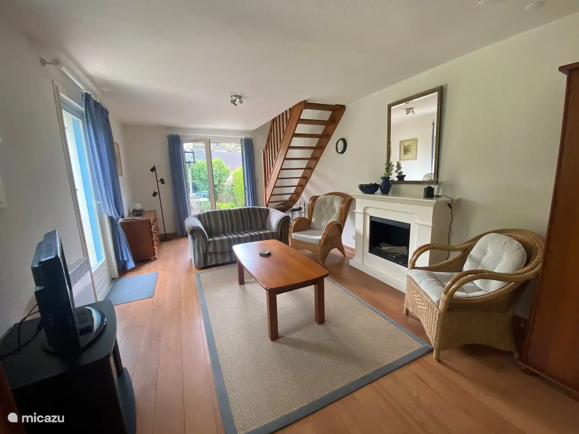 Französische Türen zur Terrasse