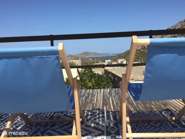 gîte / cottage huren in Griekenland, Kreta, Kavousi – Kavousi Cottages O Stavlos Dakterras met zicht op Tholos