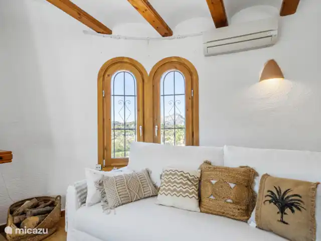 Villa Festina Lente - Javea | Espagne, Costa Blanca, Jávea - villa Du salon à l’étage, il y a aussi de belles vues sur le Montgo