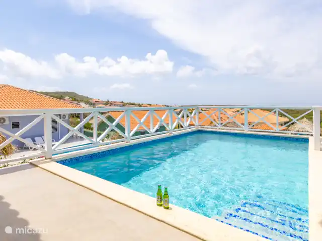 Villa Saona *NOUVEAU* *VUE* | Curaçao, Banda Abou (ouest), Fontein - villa Vue depuis la piscine