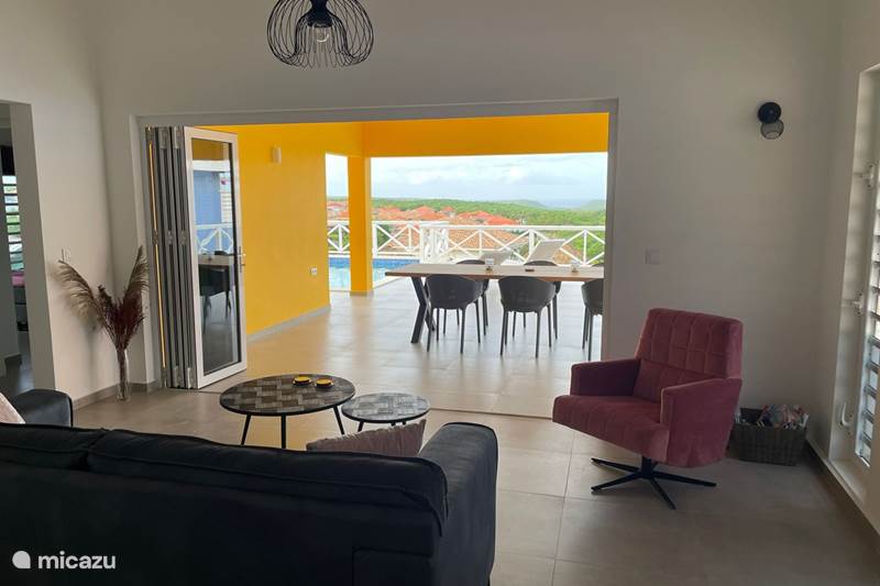 Vakantiehuis Curaçao, Banda Abou (west), Fontein Villa Villa Saona *NIEUW* *UITZICHT* 