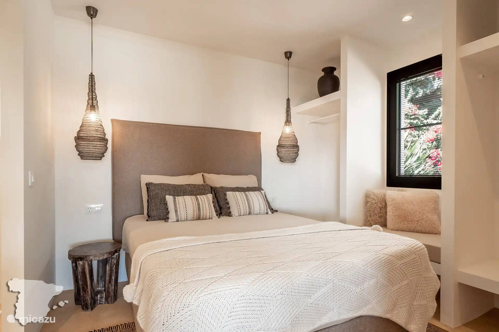 Bedroom 1 - adjacent to living room