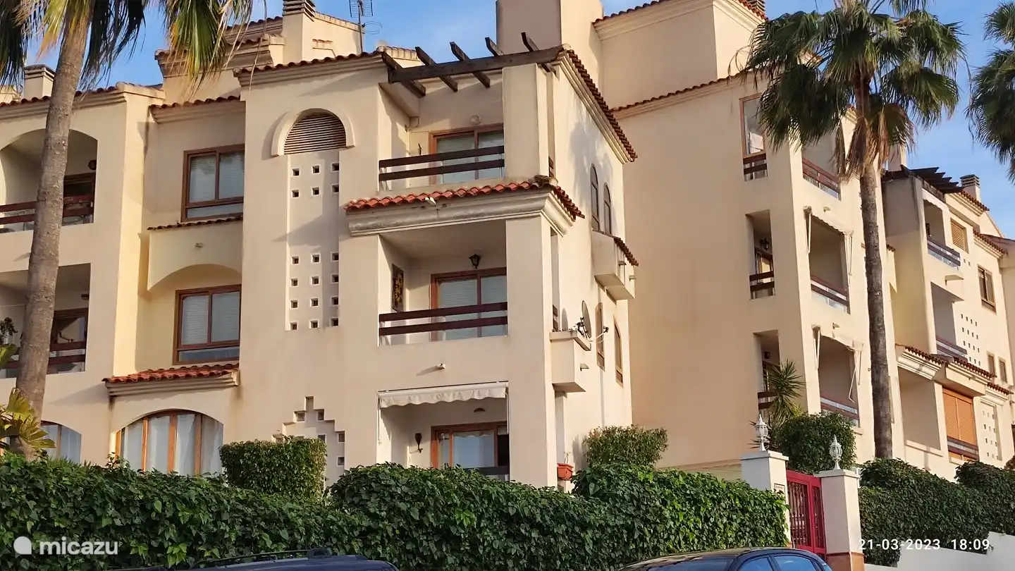 Terraza en el último piso con hermosa vista.