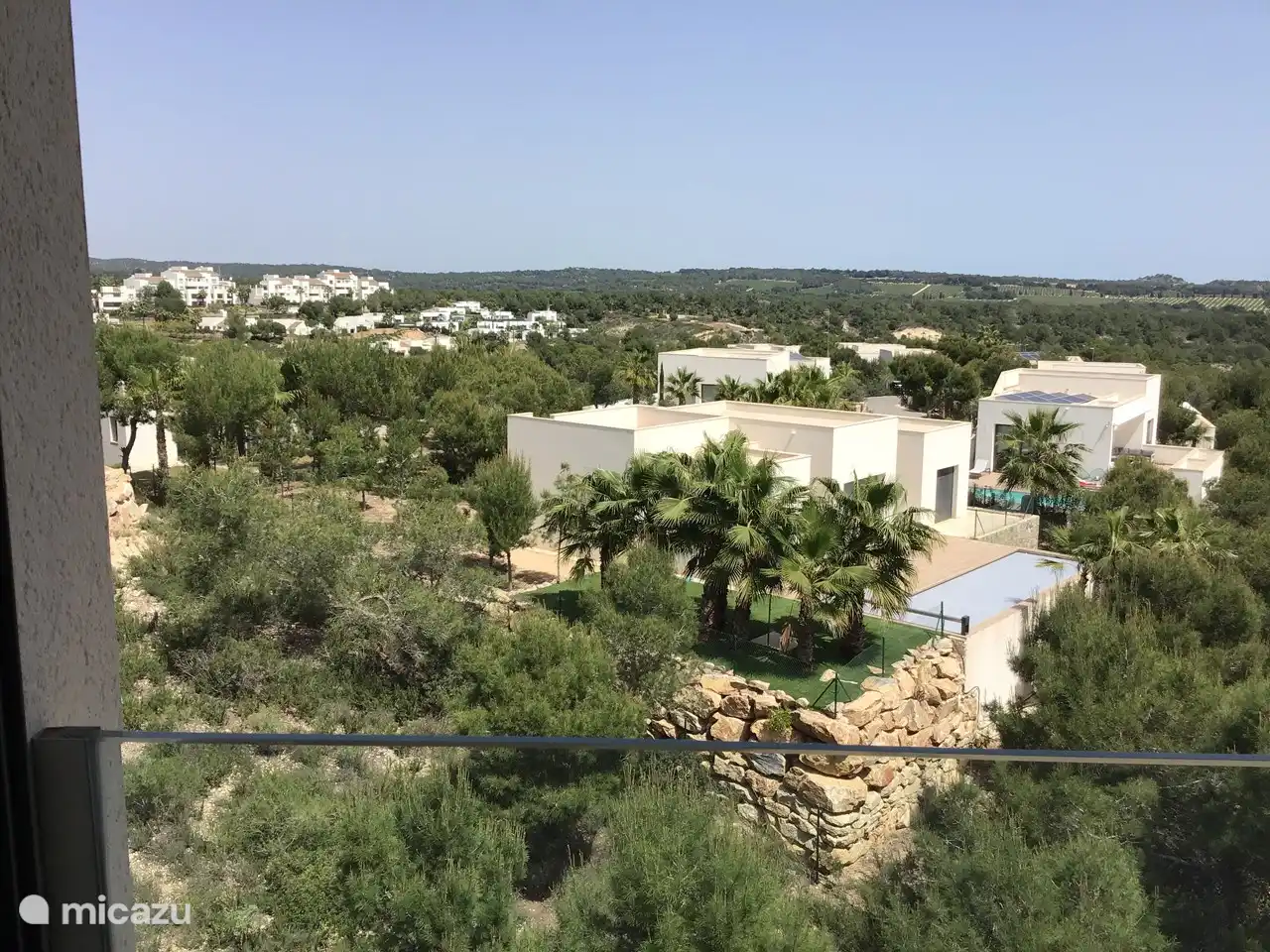 Vue sur le terrain du Country Club depuis la chambre 2