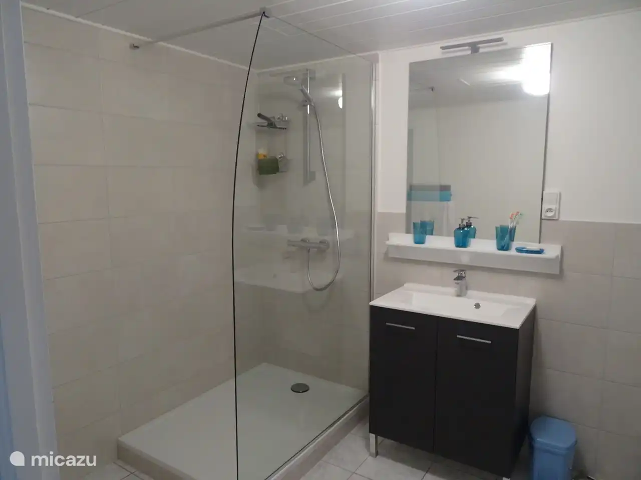 Badezimmer, sehr komfortabel