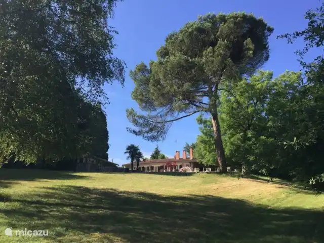 Petit Pezet | France, Charente, Brossac - maison de vacances Vue depuis la vallée (près de la piscine) vers le haut