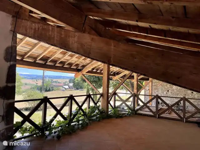 Location de Vacances France, Puy-de-Dôme, Saint-Flour-l'Étang, villa - La Vigne Terrasse supérieure