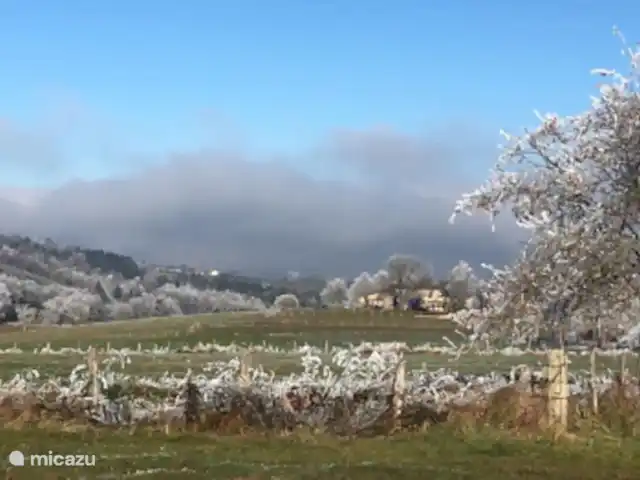 Location de Vacances France, Puy-de-Dôme, Saint-Flour-l'Étang, villa - La Vigne Belle région en hiver